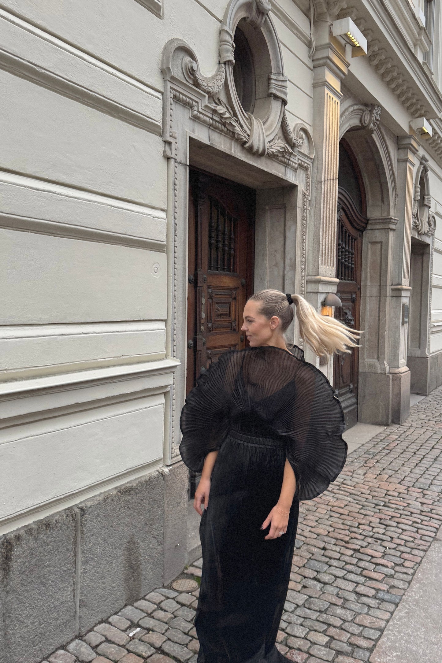 Linnea Hult Black Dress