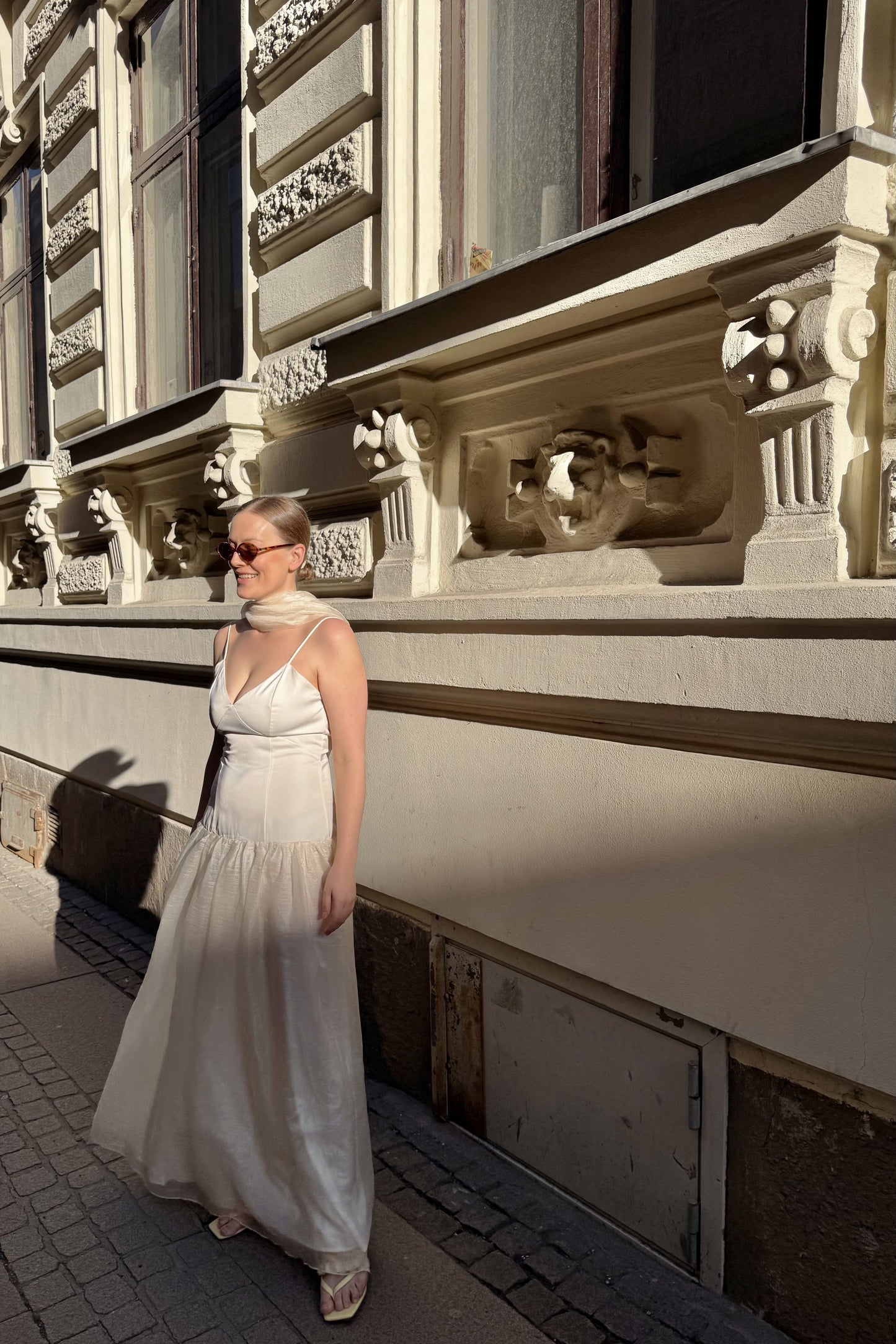 Wedding Scarf Dress