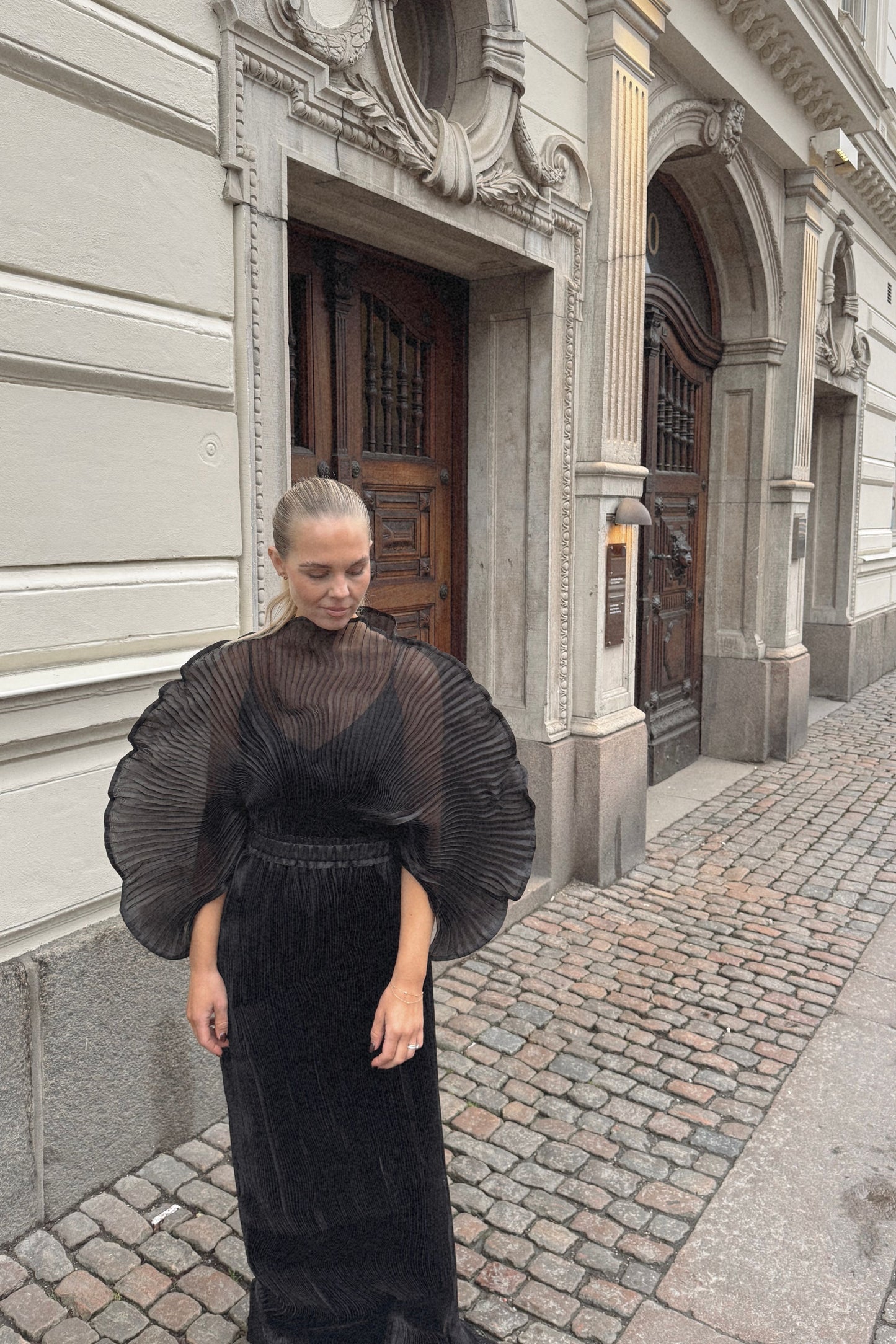 Linnea Hult Black Dress