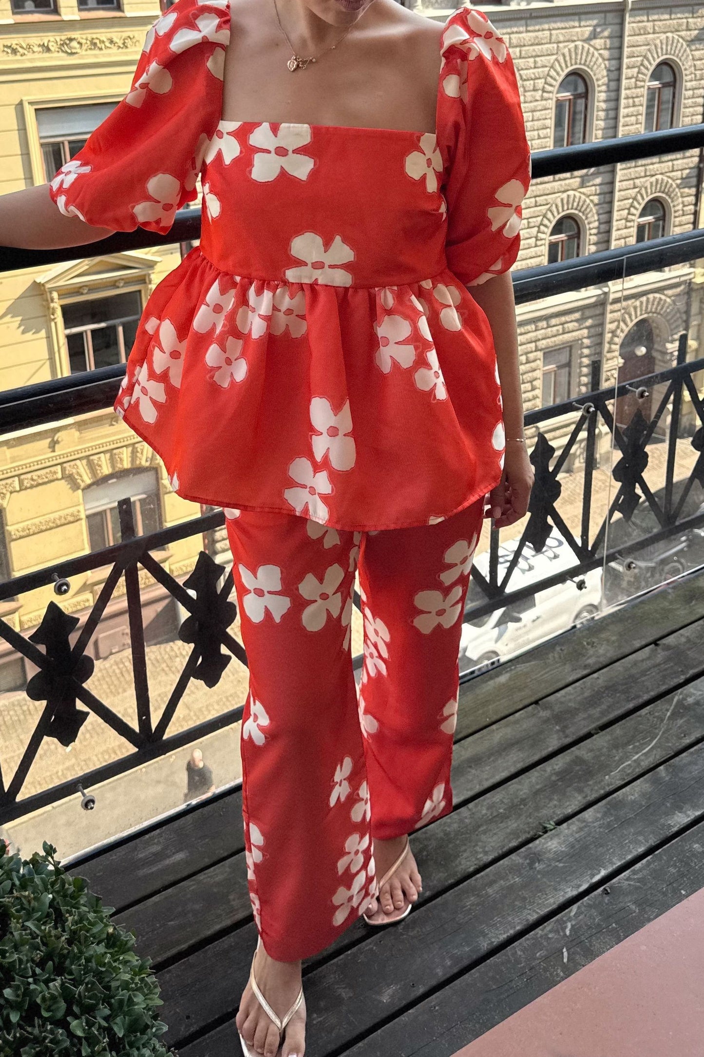Stine Goya Red Puffy Set