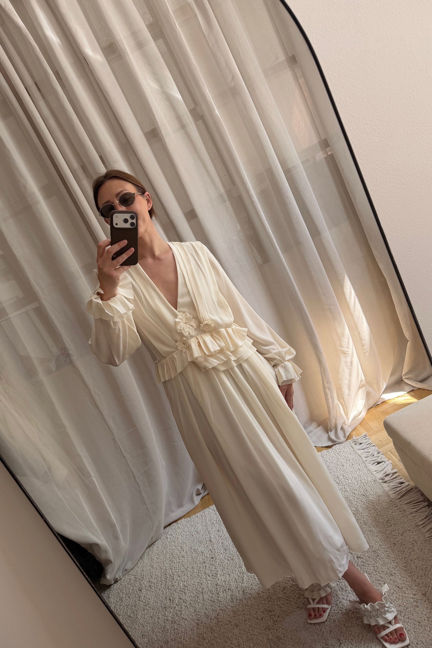Victoria Beckham Bridal Floral Dress