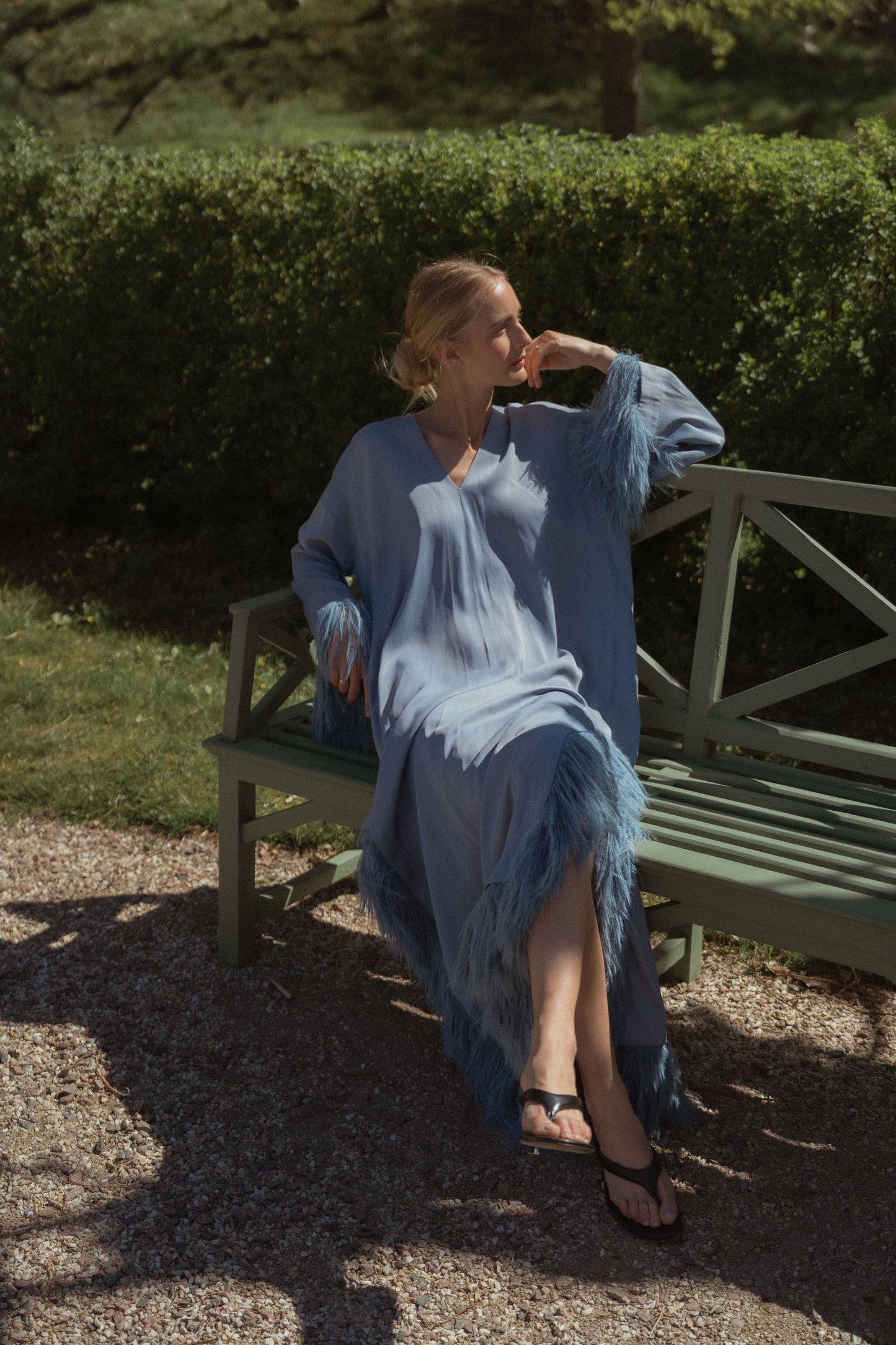 By Malene Birger Feather Dress