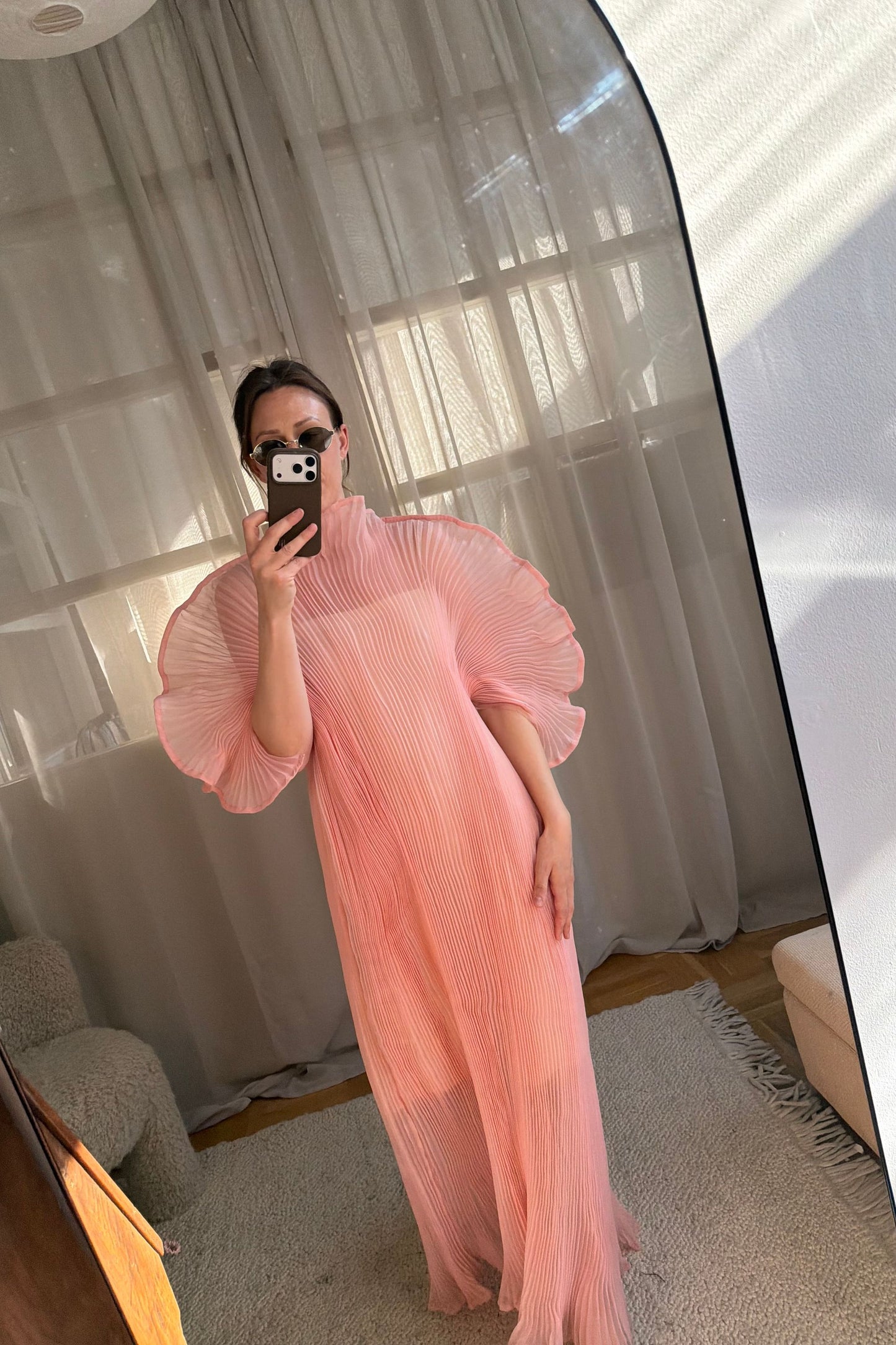 Linnea Hult Pink Dress