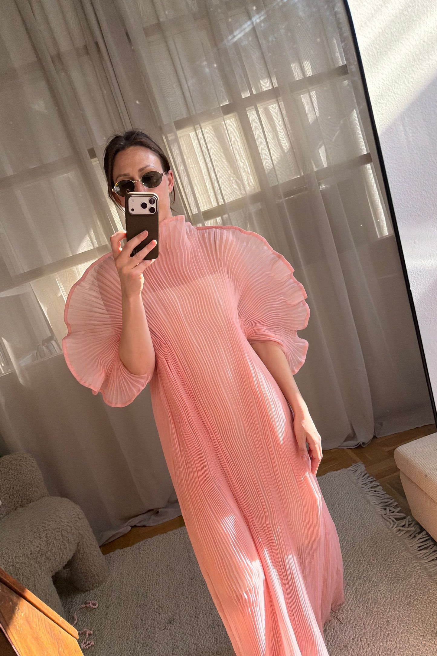 Linnea Hult Pink Dress