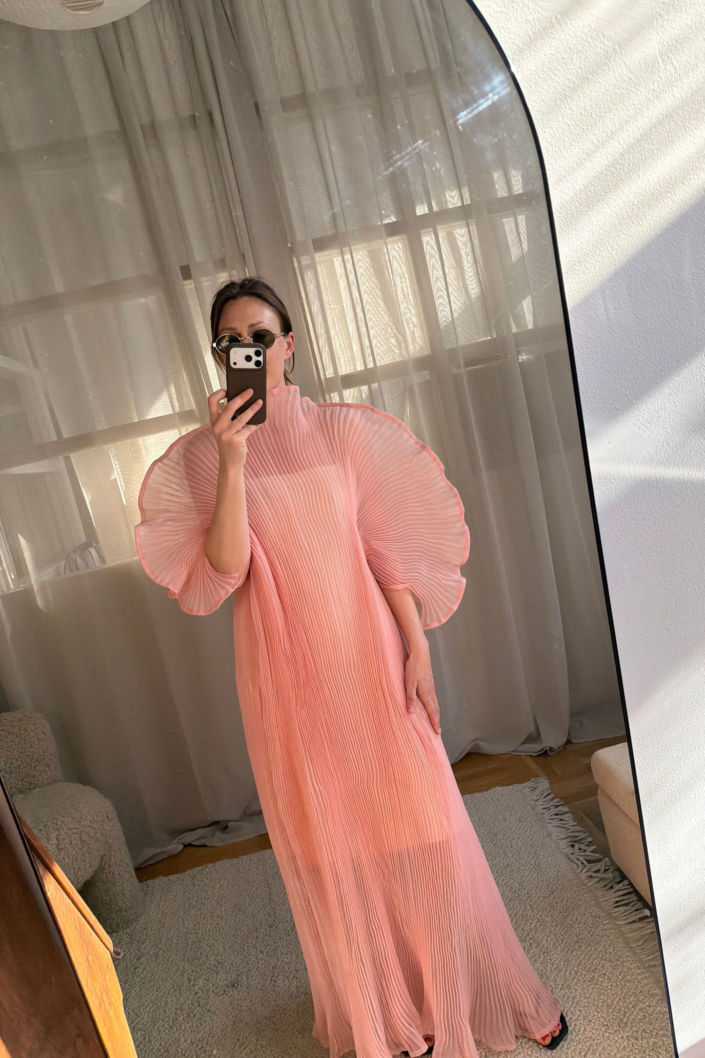 Linnea Hult Pink Dress