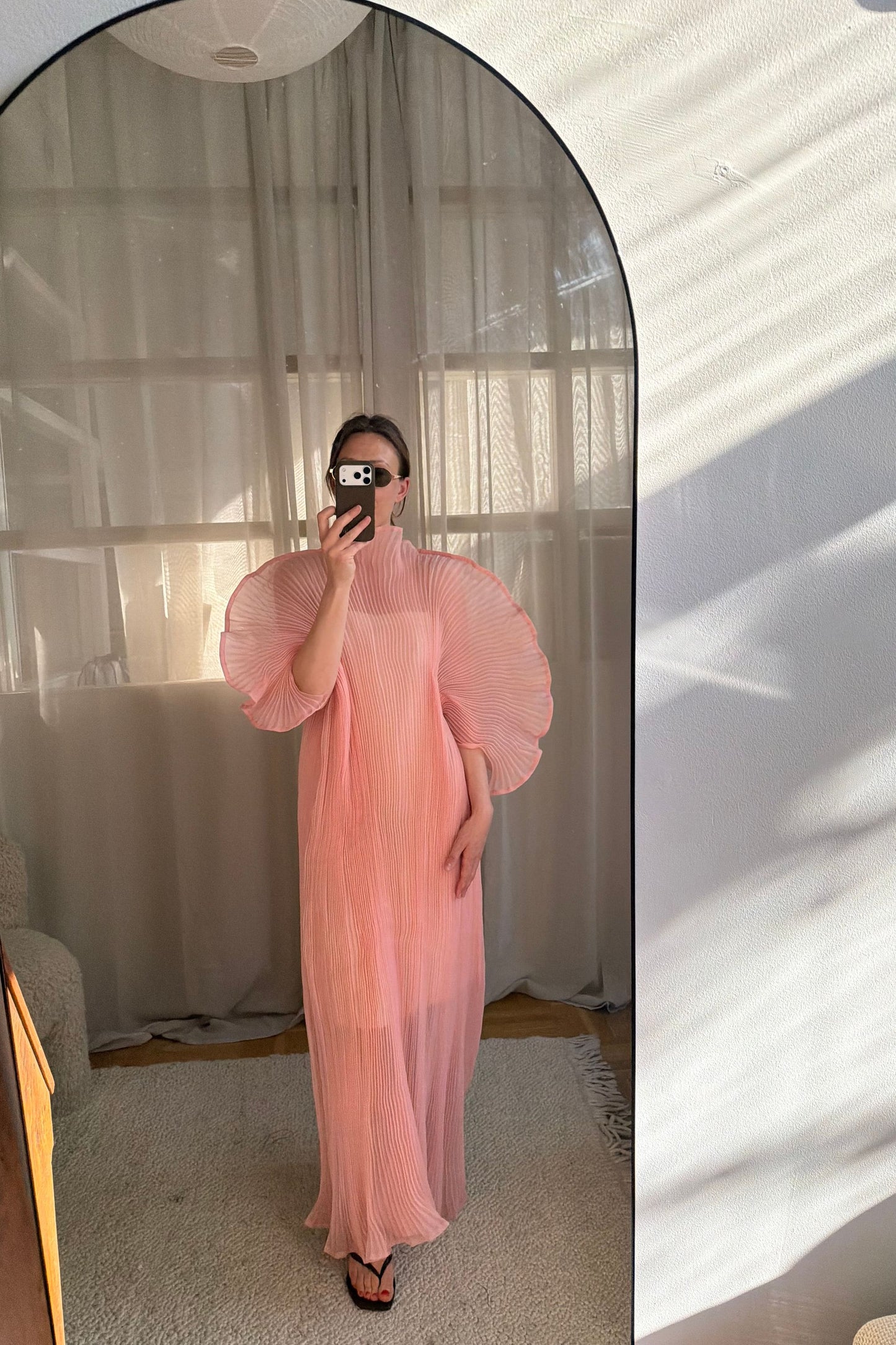 Linnea Hult Pink Dress