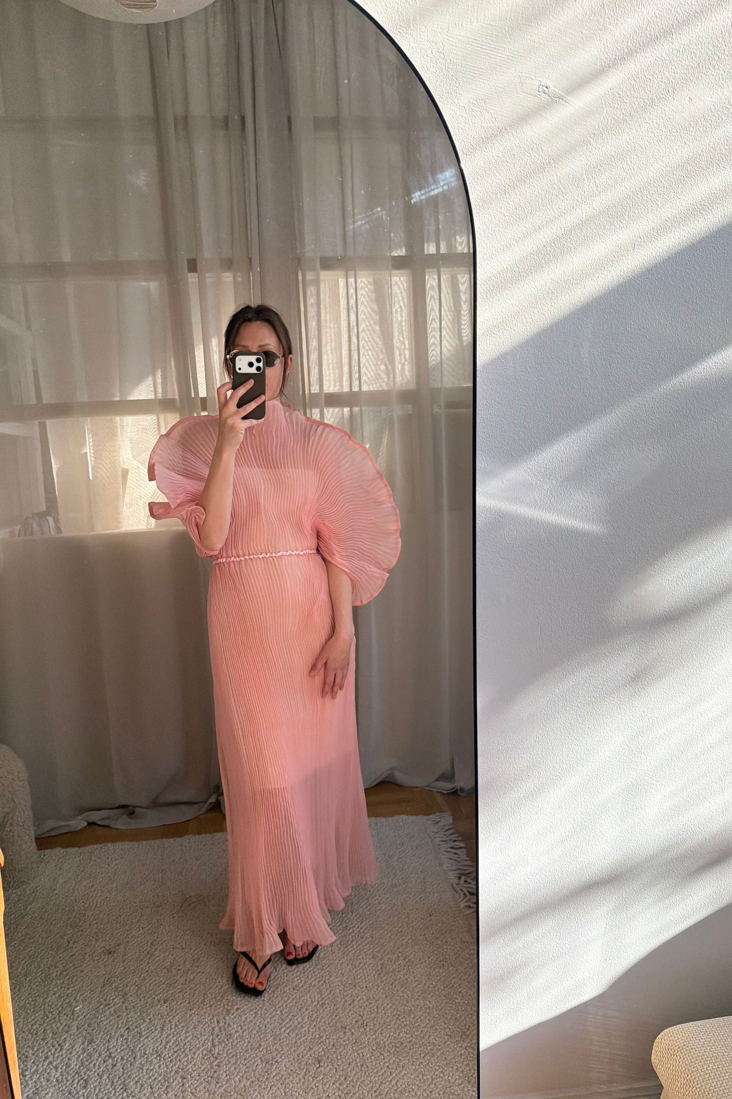 Linnea Hult Pink Dress