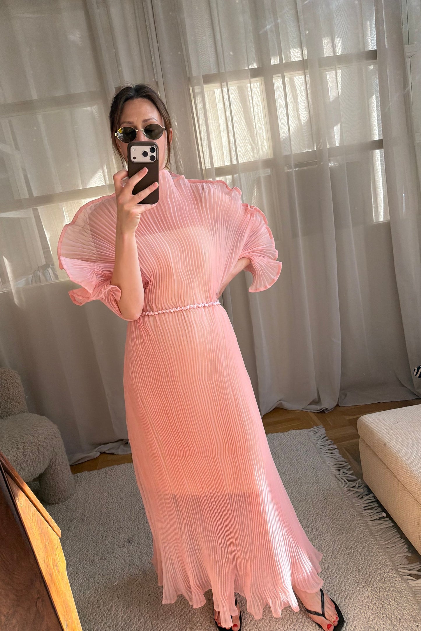 Linnea Hult Pink Dress
