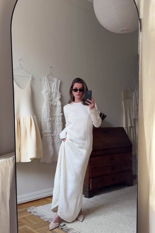 Toteme Jacquard Wedding Dress